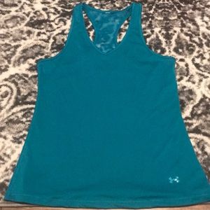 Under armour racerback tanktop (mesh)